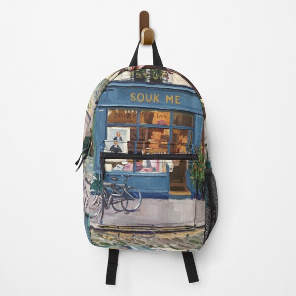 Item preview, Paris Boutique Corner | Souk Me Storefront Painting designed and sold by CARRAANN.