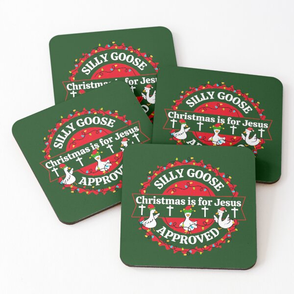 Item preview,  Santa and Elf Silly Goose Christmas is for Jesus the Reason For the Season designed and sold by Forevermore.