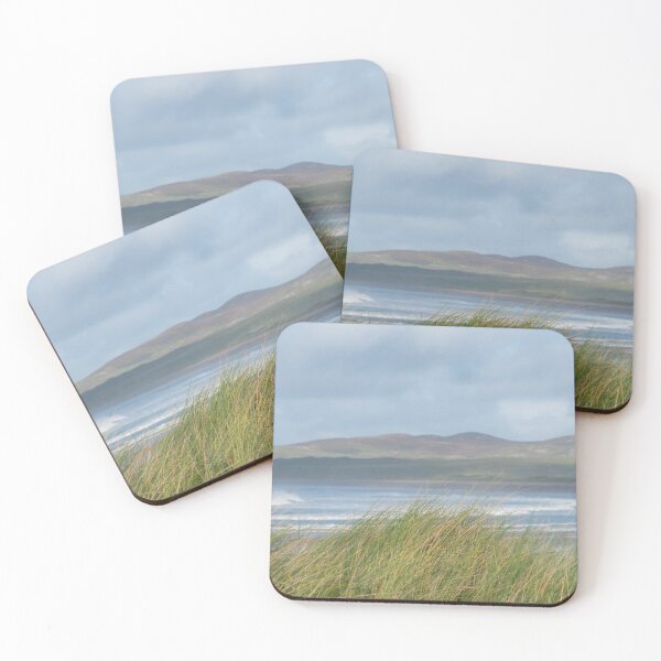 Item preview, Panoramic View of Pollan Strand – Dunes and Hills of Ballyliffin, Donegal, Ireland designed and sold by Martindoran.