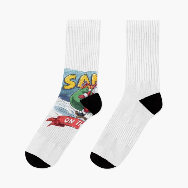 Artikelvorschau, "Santa Snowboarding" entworfen und verkauft von AG Clothing Shop.