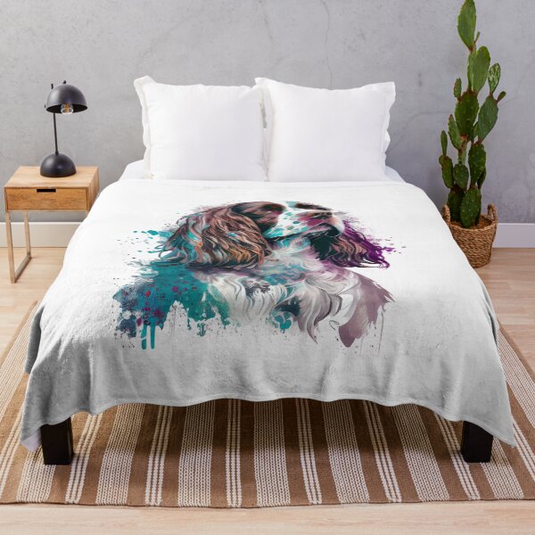 Artikelvorschau, Springer Spaniel | Farbenfrohes Aquarell-Design Nr. 2 entworfen und verkauft von MatsurexDesigns.