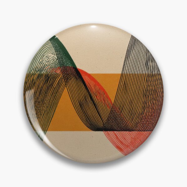 Item preview, Colorful sound wave patterns in art designed and sold by anytka.