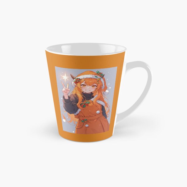 Item preview, Christmas orange demon girl anime designed and sold by ArtsJulian.