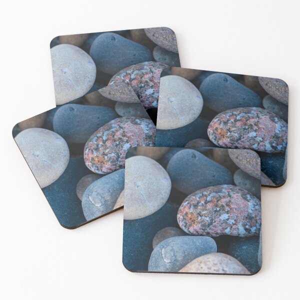 Item preview, Minimalist Stones on the Beach – Shapes, Shadows, and Coastal Texture designed and sold by Martindoran.