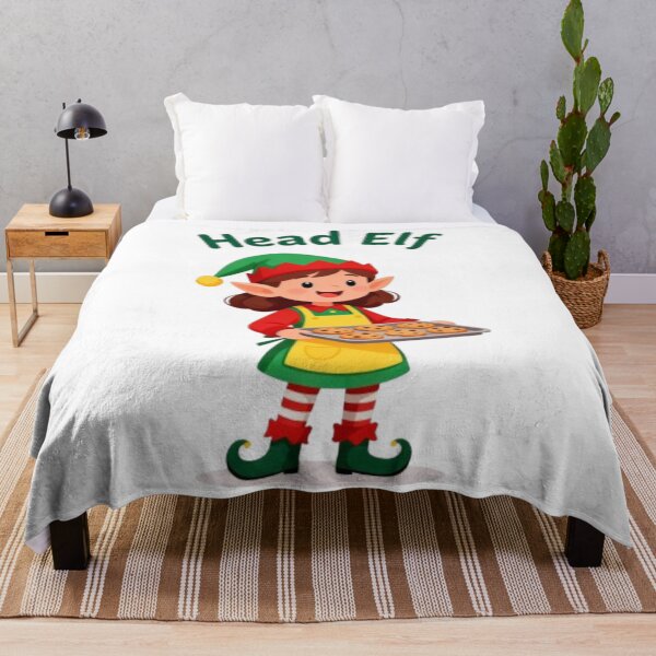 Item preview, Head Elf Christmas Cookie Baker – Cute Santa’s Helper Holiday Design designed and sold by BlueYasmine.