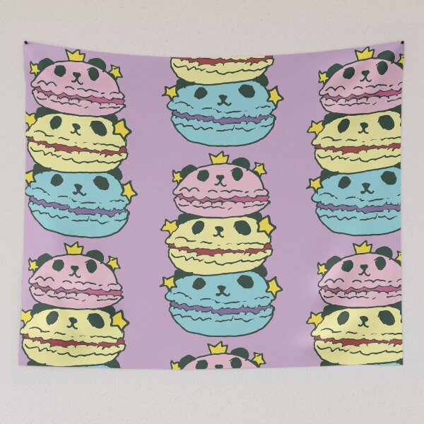 Item preview, Macaron de panda designed and sold by sublunaryspace.
