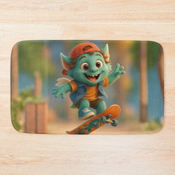 Item preview, Skater Bunyip Boy designed and sold by Sillytoe.