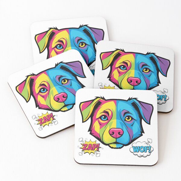 Item preview, Labrador Pop Art ZAP WOF designed and sold by bsbd-action.