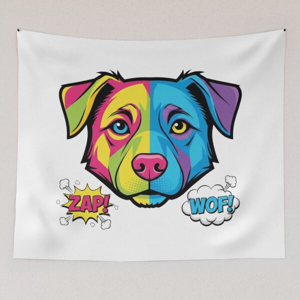 Item preview, Labrador Pop Art ZAP WOF designed and sold by bsbd-action.