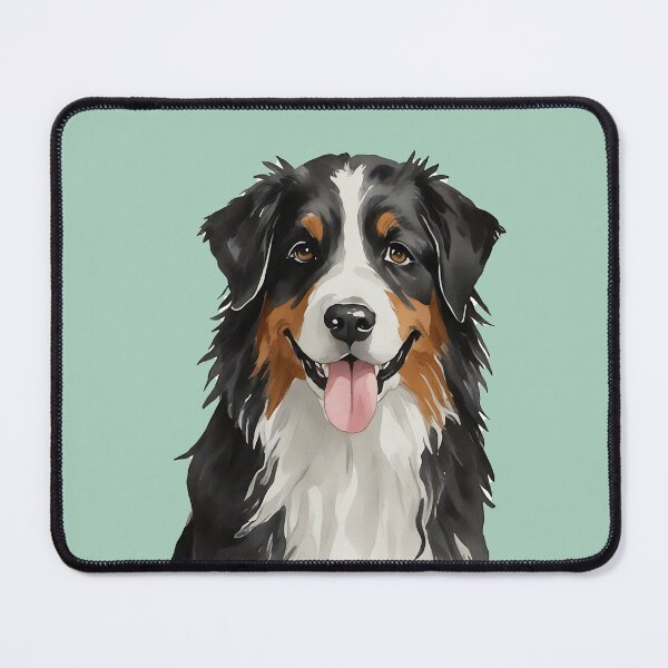 Artikelvorschau, Berner Sennenhundwelpe, Aquarell (mint) entworfen und verkauft von Magnolia Valley Art.