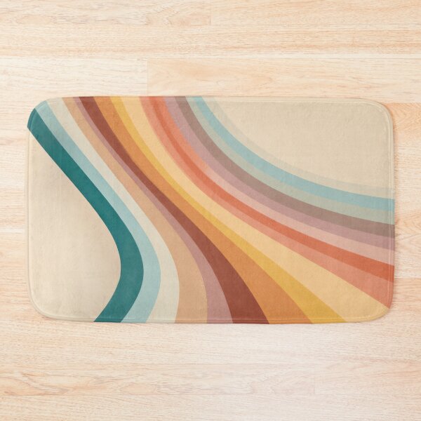 Item preview, Colorful wavy lines in soft hues designed and sold by anytka.