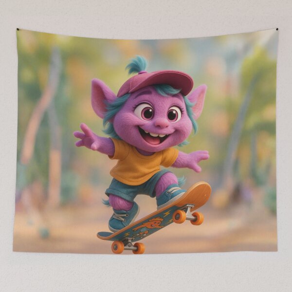 Item preview, Skater Bunyip Girl designed and sold by Sillytoe.
