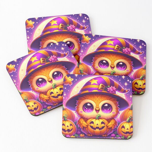 Item preview, Enchanting Owl & Pumpkin designed and sold by Jbl55.