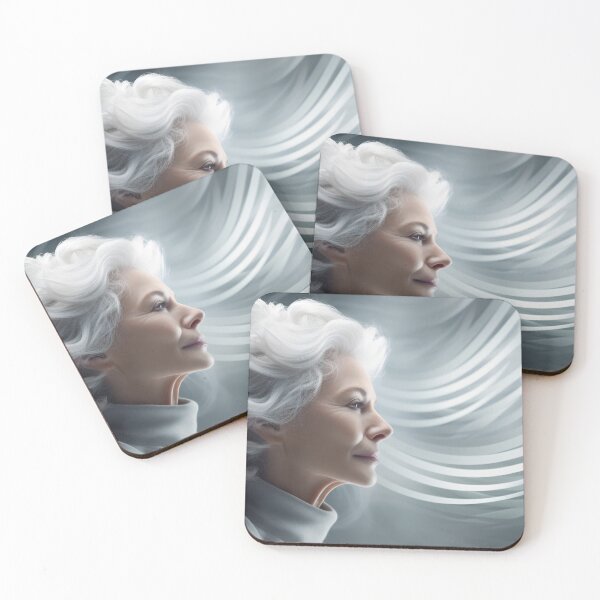 Item preview, Flowing-haired woman designed and sold by anytka.