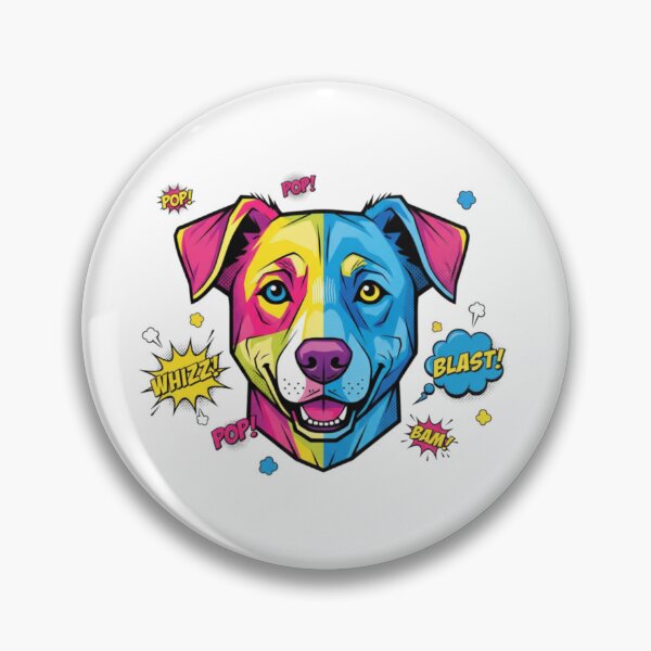 Item preview, Pitbull Pop Art BLAST Explosivo designed and sold by bsbd-action.