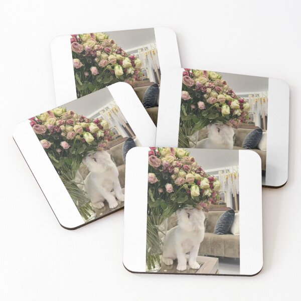 Item preview, Neugierige Katze neben Vase designed and sold by Yaroplanner.