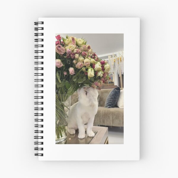Item preview, Neugierige Katze neben Vase designed and sold by Yaroplanner.