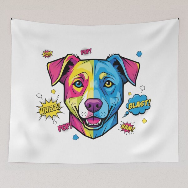 Item preview, Pitbull Pop Art BLAST Explosivo designed and sold by bsbd-action.