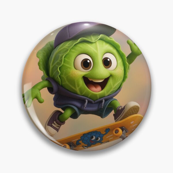 Item preview, Skater Cabbage designed and sold by Sillytoe.