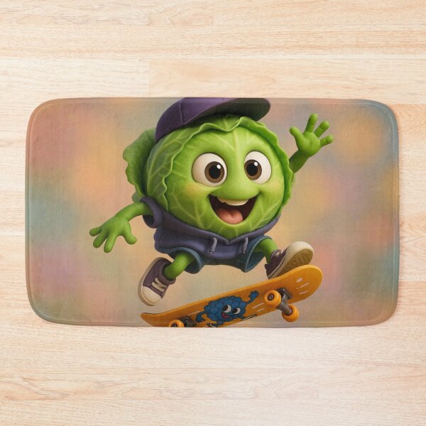 Item preview, Skater Cabbage designed and sold by Sillytoe.