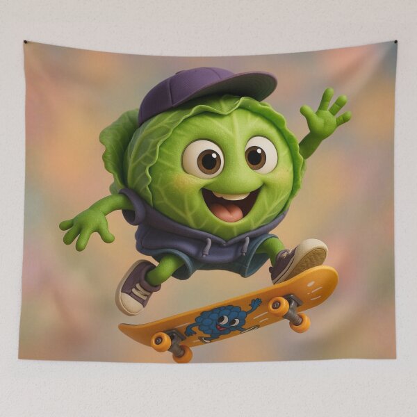 Item preview, Skater Cabbage designed and sold by Sillytoe.
