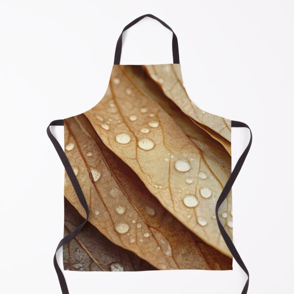 Item preview, Water droplets on autumn leaves designed and sold by anytka.