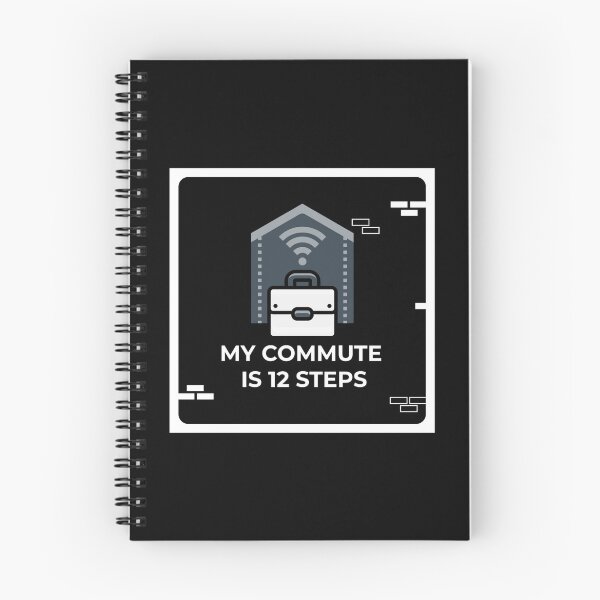 Item preview, My Commute is 12 steps designed and sold by CappyTees.