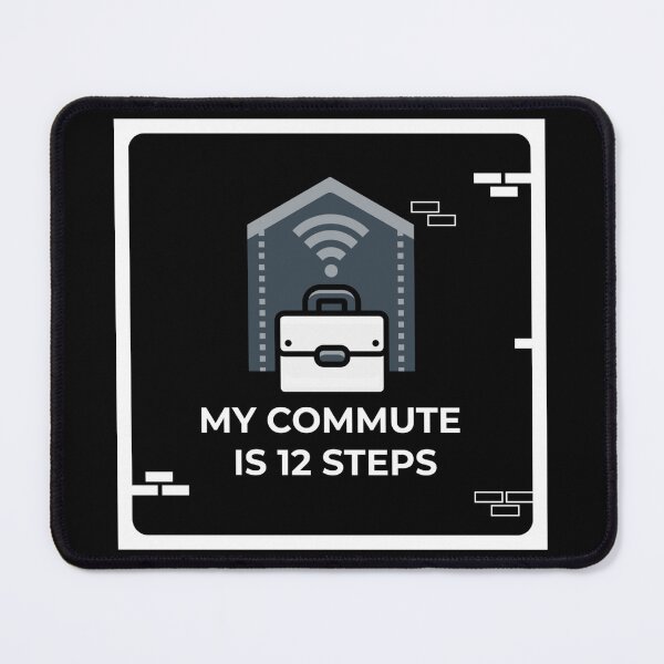 Item preview, My Commute is 12 steps designed and sold by CappyTees.