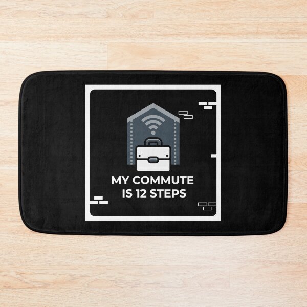 Item preview, My Commute is 12 steps designed and sold by CappyTees.