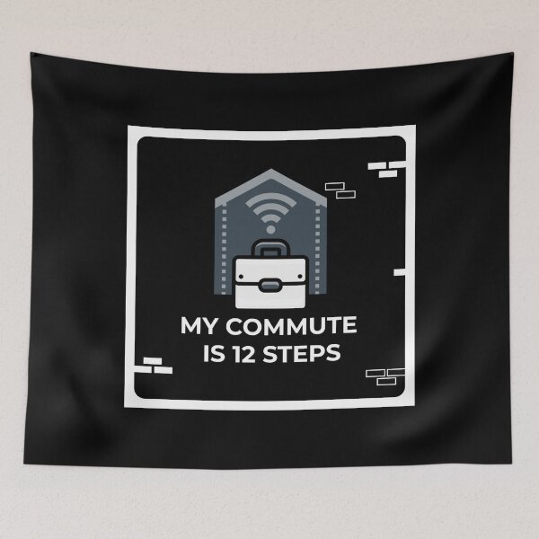 Item preview, My Commute is 12 steps designed and sold by CappyTees.