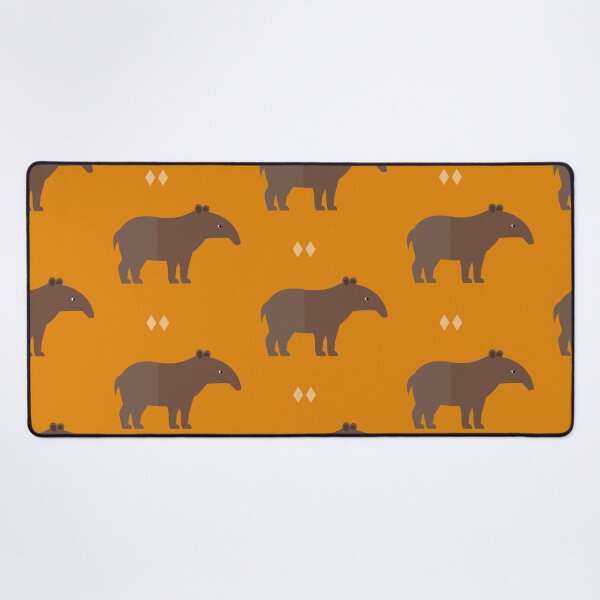 Item preview, Tapirs on orange designed and sold by reneesillus.
