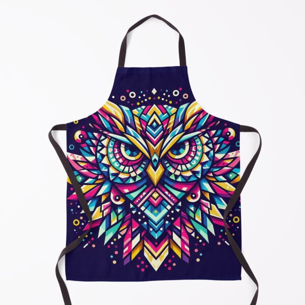 Item preview, Geometric decorative mystic owl designed and sold by Dogandesighn.