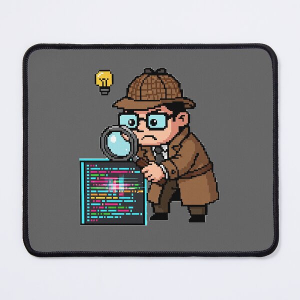 Item preview, Debugger Detective Pixel Design designed and sold by WiserShop.