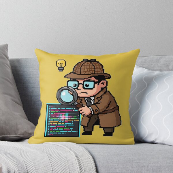 Item preview, Debugger Detective Pixel Design designed and sold by WiserShop.