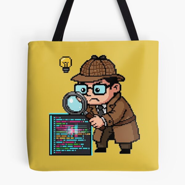 Item preview, Debugger Detective Pixel Design designed and sold by WiserShop.