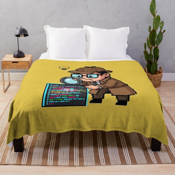 Item preview, Debugger Detective Pixel Design designed and sold by WiserShop.