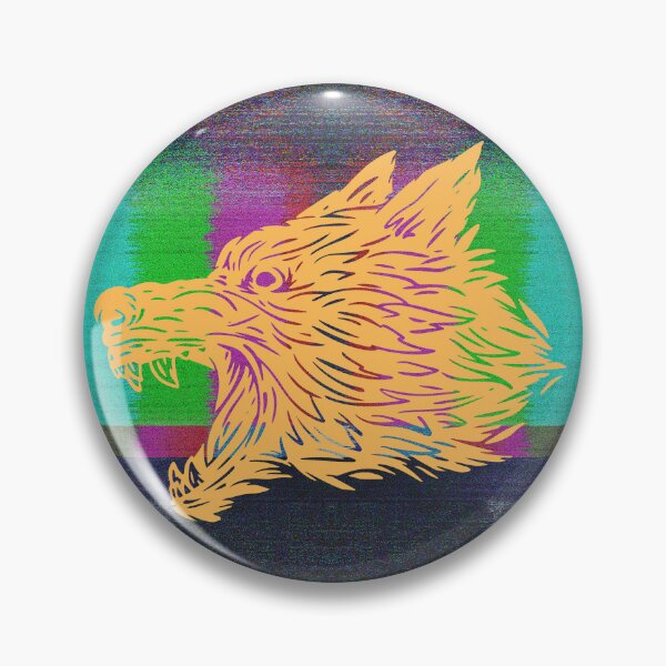 Item preview, Color Bars Wolf designed and sold by Karitza Daniela.