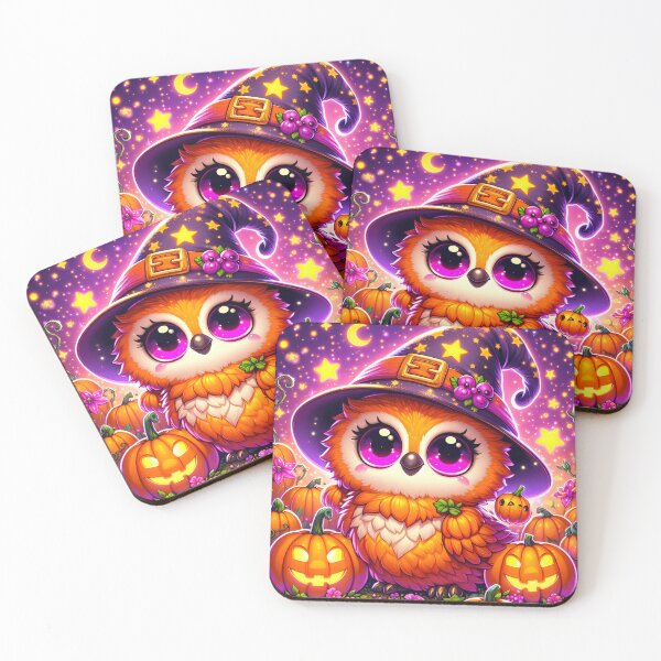 Item preview, Enchanting Owl & Pumpkin designed and sold by Jbl55.