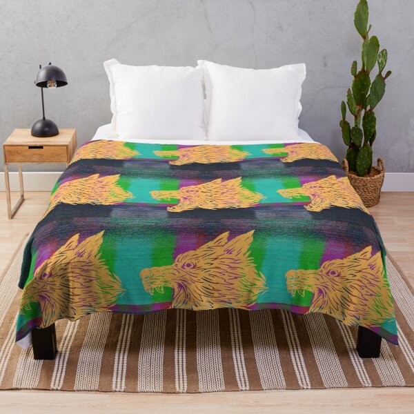 Item preview, Color Bars Wolf designed and sold by Karitza Daniela.