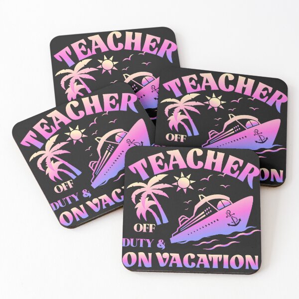 Item preview, Teacher Off Duty And On Vacation T- shirt designed and sold by Hybrid Life Co.
