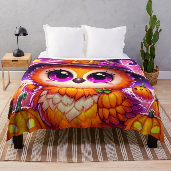 Item preview, Enchanting Owl & Pumpkin designed and sold by Jbl55.
