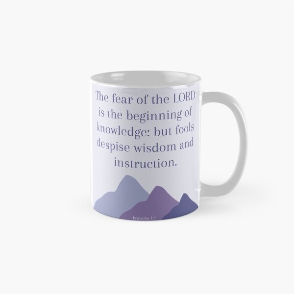 Item preview, Proverbs 1:7 designed and sold by Undonemadenew.