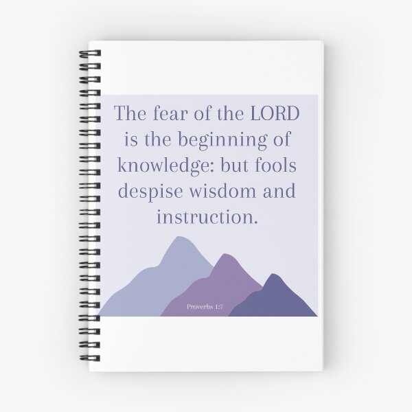Item preview, Proverbs 1:7 designed and sold by Undonemadenew.