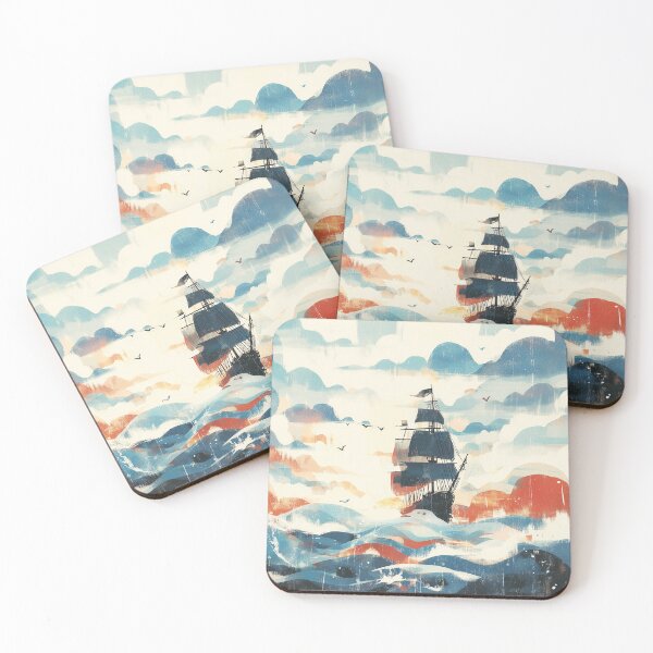 Item preview, Voyage Through Painted Skies designed and sold by Dusk Atelier.