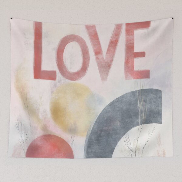 Item preview, Love expressed through abstract art designed and sold by anytka.
