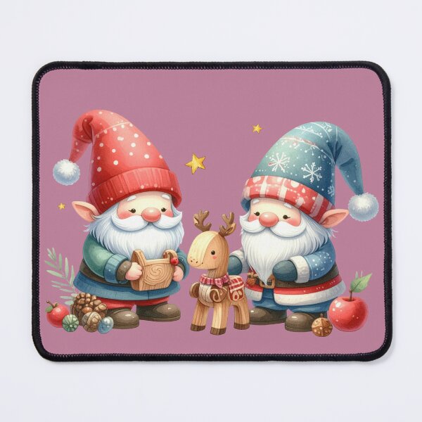 Item preview, Happy elf time, Christmas elves build a wooden reindeer designed and sold by LiskoDesign.