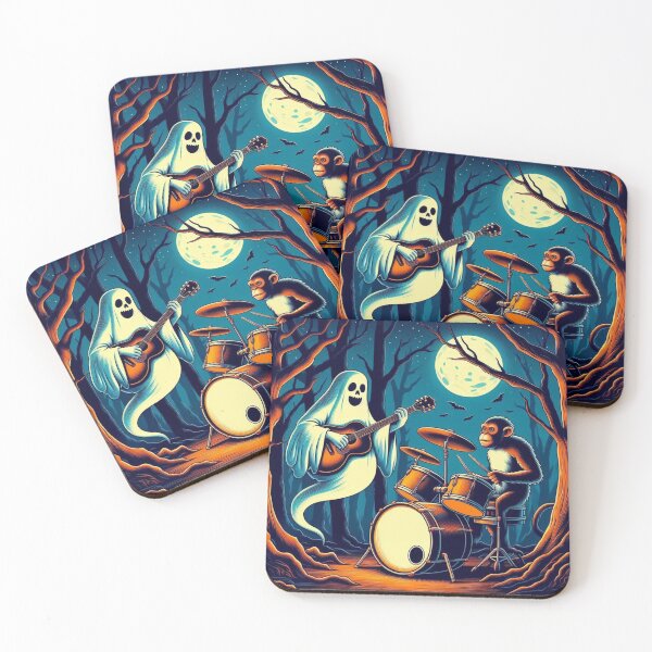 Item preview, Ghost and monkey  designed and sold by Dogandesighn.