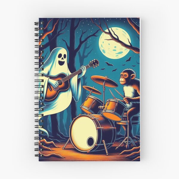 Item preview, Ghost and monkey  designed and sold by Dogandesighn.