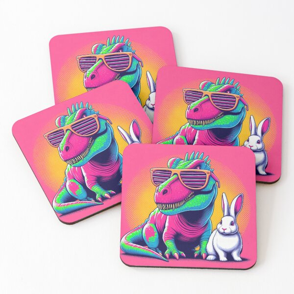 Item preview, Cute dinosaur and bunny  designed and sold by Dogandesighn.