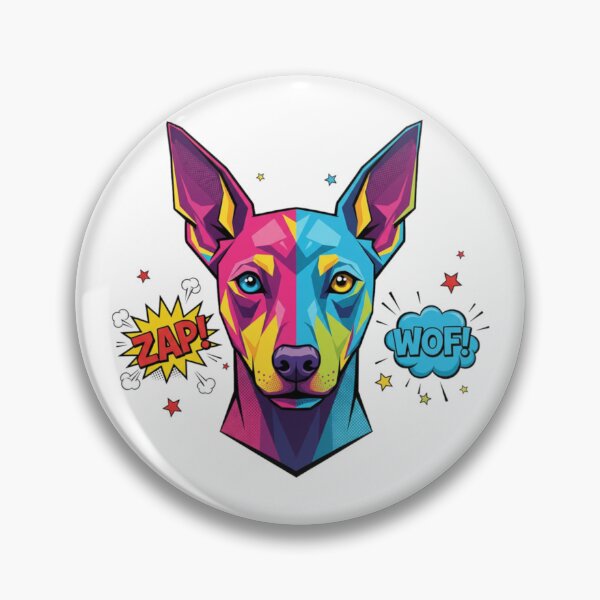 Item preview, Doberman Pop Art ZAP Estrellas designed and sold by bsbd-action.